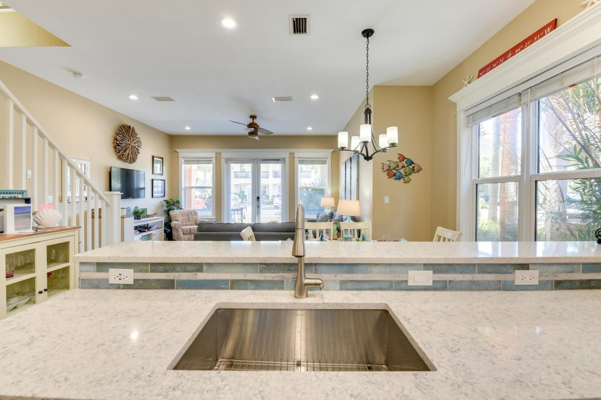 Bright And Modern Townhome Steps To Miramar Beach! Destin Kültér fotó