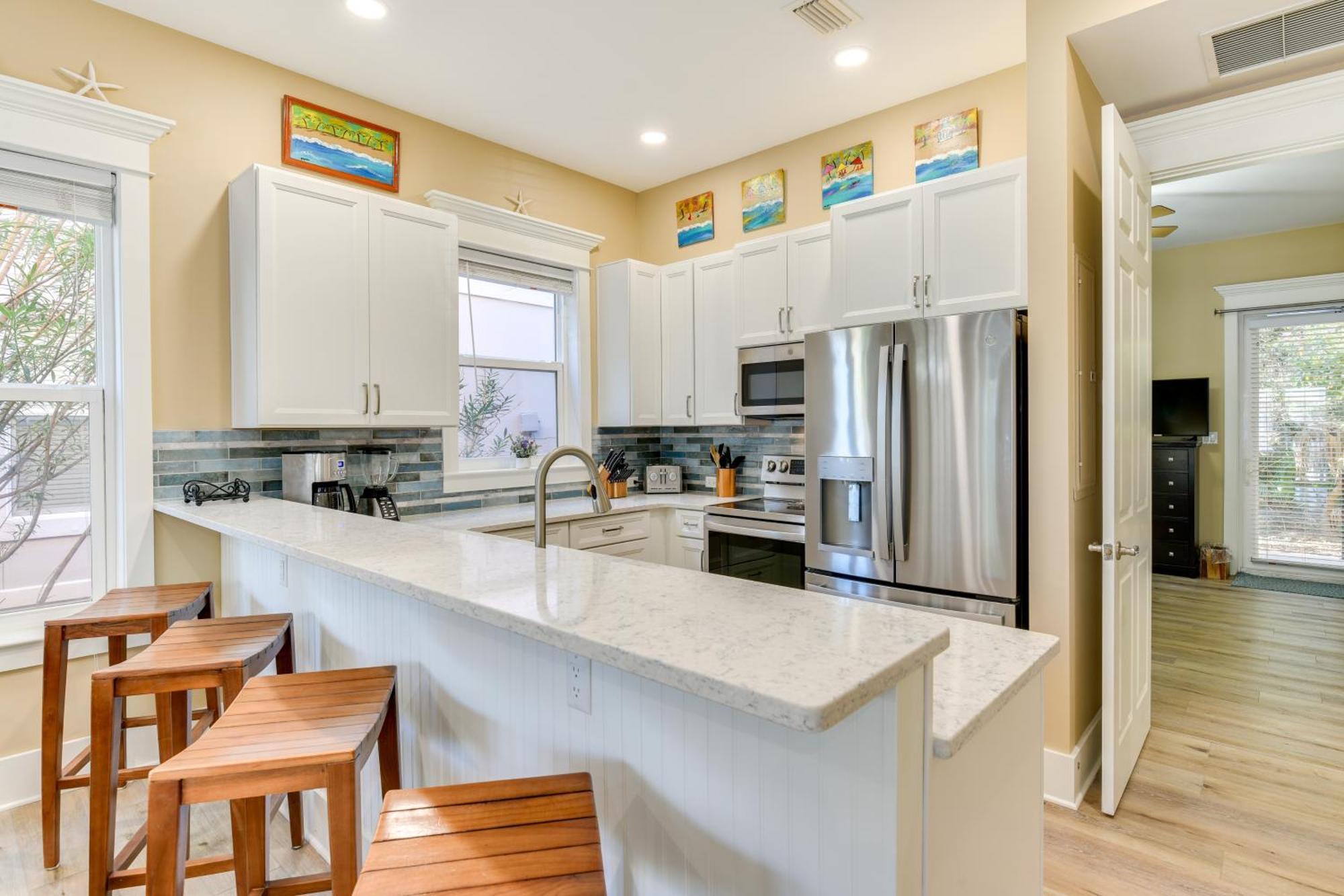 Bright And Modern Townhome Steps To Miramar Beach! Destin Kültér fotó